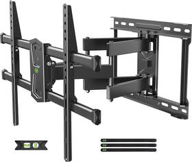 Nobrand 862348449121 Full Motion Tv Wall Mount For 42-80 Inch Tvs 132lbs Swivel Tilt Vesa 600x400