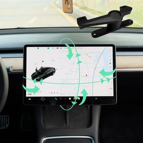 Novozopai 2017-2023 Model3/2019-2024 Tesla Model Y/3 Screen Swivel Tilt Mount Four Directions Up/down/left/right