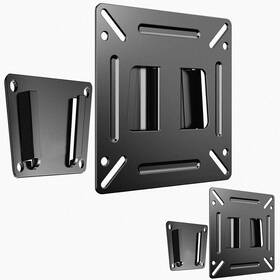 Nhfs3 Nuyoah 2 Pack Monitor Wall Mount For 14 Inch -27 Tvs Led Lcd Flat Screen Small Tv