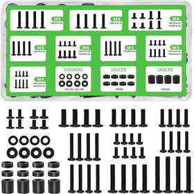 Nhss1 Nuyoah Tv Mounting Screws With Organizer Box - Universal M4 M5 M6 M8 Black