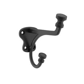 Nystrom 705353618260 4-3/16 Inch 107 Mm Matte Black Classic Wall Mount Hook