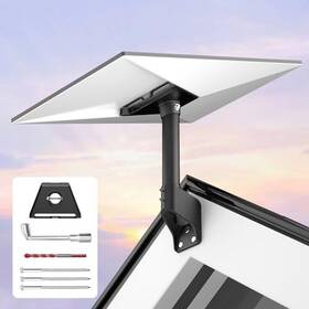 Oe Quality 744110770650 Gen 3 Starlink Mount 360 Rotatable Roof Wall Aluminum Steel Version 4/4x/v3