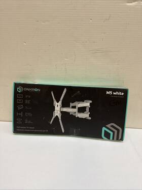 Omkron 262392441281 Onkron Tv Mount For Flat Panel Screens 37 Inch -70 Up To 80 Lbs M5 White