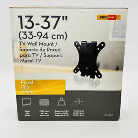Oc40f Omni Mount 698833050448 13-37 Inch Fixed Tv Wall Supports 40 Lbs Oc40f. New. Sealed