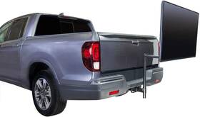 Omnimount 698833069686 Nob Camping Tv Tailgate Tilt Mount For 32-65 Inch 2 Trailer Hitch