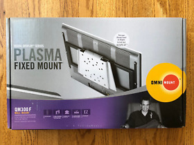 Qm300-f Omnimount Plasma Fixed Mount For Display Monitors Nib