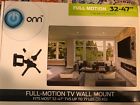 Ona18tm003 Onn Full Motion Tv Wall Mount For Tvs 681131010856