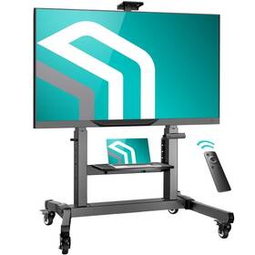 Onkron 262392440109 Motorized Tv Stand For 50-100 Inch Tvs With Remote Wheels Height Adjustable