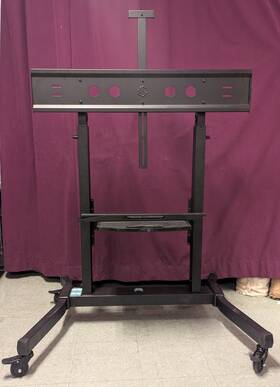 Ts1991-b Onkron Mobile Tv Stand Cart For 50 Inch - 100 Screens Up To 265 Lbs Black