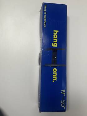 100027960 Onn Hang Tilting Tv Wall Mount 19 Inch - 50 12 Tilt Holds Up To Lbs New In Box