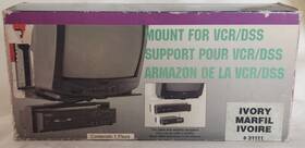 Orbital 720558311112 Wallarm Vcr Dvd Mount Adjustable 10-16 Inch Ivory Tv Bracket Clamp Kit