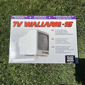 Orbital Holdings 15421 Vintage Crt Tv Wallarm-15 By - Wall Arm Black 80lbs 15 Inch Max