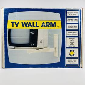 Orbital Holdings 720558154115 Vintage 1980s The Tv Wall Arm Mount Compact 13 Inch Crt Swivels Up To 60lbs New