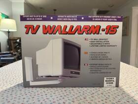 B0001ugw38 Orbital Holdings Vtg Crt Tv 15 Inch Wall-arm Television Mount 80 Lbs New