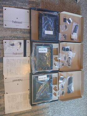 P1ff-a10-pbk Padimount Iwb-a10 Flat Fixed Tv Mount Black For 10 Inch Screen