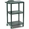 Pc1642e Hamilton Buhl Plastic Adjustable Height Audio Visual Cart 734055110086