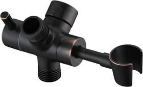 Pdpbath 737494033664 3 Way Shower Arm Diverter With Handheld Holder Oil Rubbed Bronze