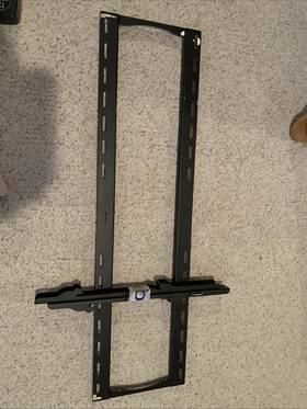 201-0944 Peerless Flat Tv Mount 34 Inch Width Wall Black