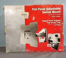 Peerless 735029237778 Wall Mount For Flat Panel Tvs 22 Inch -37 Complete Unused. It Twists And Turns