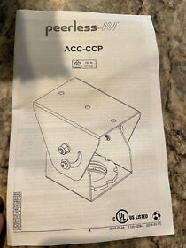 Peerless-av #acc-ccp Ceiling Plate For Cathedral New In Box #73