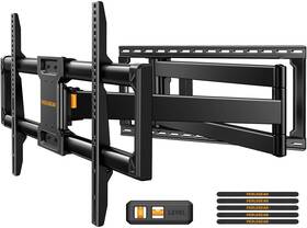 Perlegear 810181468717 Long Arm Full Motion Tv Wall Mount For 42 90 Inch Tvs Up To 150 Lbs 40