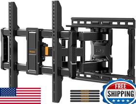B0c49gbw21 Perlegear Full Motion Tv Wall Mount For 40-86 Inch Tvs 132 Lbs 12/16 Studs Vesa