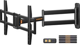 Pglf18 Perlegear Corner Tv Wall Mount Long Arm Bracket For 32-75 Inch Black