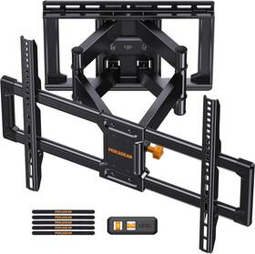 Pglf8 Perlegear Ul Listed Full Motion Tv Wall Mount For 42-85 Inch Tvs Up To 132 Lbs