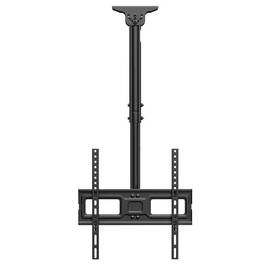 Perlesmith 705353505393 Full Motion Ceiling Tv Mount For 32-65 Inch Tvs Adjustable Height 360 Swivel