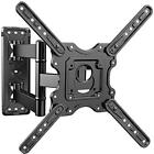 Perlesmith Heavy Duty Tv Wall Mount For Most 32-55 Inch Flat And Curved Tvs