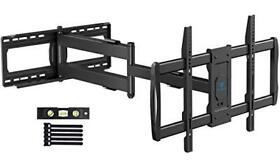 Perlesmith Long Arm Full Motion Tv Wall Mount For 37-90 Inch Flat Screen Or