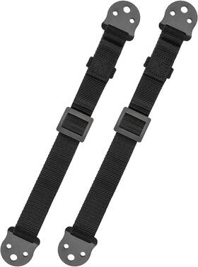 Psas1 Perlesmith Tv Anti-tip Straps For Screen And Furniture - Heavy Duty Black