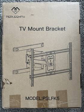 Pslfk5 Perlesmith Tv Wall Mount
