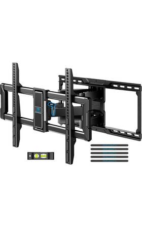 Psxf19b Perlesmith Full Motion Tv Wall Mount Bracket For 42 To 90 Inch Tvs
