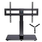 Perlesmith Swivel Tv Stand Universal Table Top Base For 32 To 70 Inch Lcd