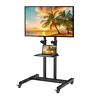 Pgtvmc03 Perlegear Mobile Tv Stand Wheel Cart Inch Led Lcd Oled