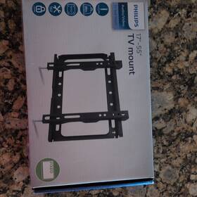 Philips Sqm3221/27 Fixed Tv Wall Mount 17-55 Inch Black 200x200 Vesa