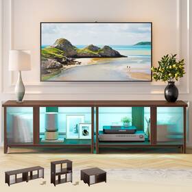 L105014g-anca Pinmoco Led Tv Stand For Tvs Up To 65 Inch Expandable Side By