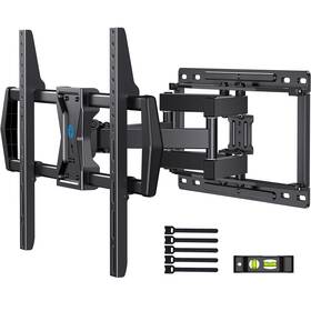 B0bksg7s1k Pipishell Full Motion Tv Wall Mount Bracket For 37-75 Inch Tvs Swivel Tilt 100lbs
