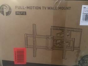 Pilf12 Pipishell Full Motion Tv Wall Mount For 42-85 Inch Flat Screen Led Up To 132lbs Swivel