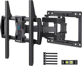 Pilf6 Pipishell Full Motion Tv Wall Mount For Most 37-75 Inch Black