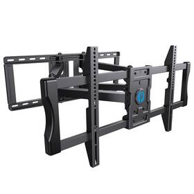Pixf2 Pipishell Tv Wall Mount Bracket Full Motion For 50-90 Inch Flat Curved Black