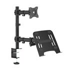 Pltlstnd23 Pyle Universal Dual Device Stand Laptop Tv Monitor 068888763707