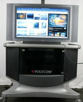 Lme-32xg13p Polycom Tv Cart 32 Inch Sampo On 40w Base H Cambridge Speakers