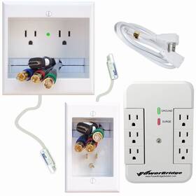 Powerbridge Solutions 854170006320 In Wall Cable Management Two-ck-sp With Pow