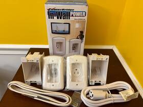 Sspbiw-6-wh Powerbridge In-wall Recessed Power Relocation Kit For Wall-mount Tv
