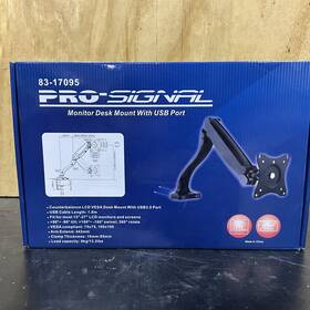 83-17095 Pro-signal Monitor Desk Mount/usb Ports