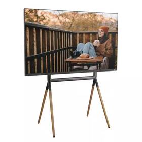 Promounts 313114721755 Premium Easel Tv Stand Mount For 42 Inch -84 Tvs And Holds Up To 99 Lbs