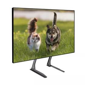 Promounts 705353582400 Premium Fixed Tabletop Tv Stand Mount For 13 To 72 Inch Screens Holds Up 110