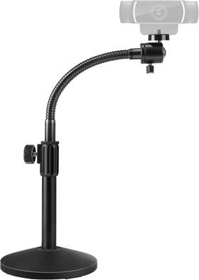 Ws01 Puroma Webcam Stand Goose-neck Mount Upgraded Desktop For Black